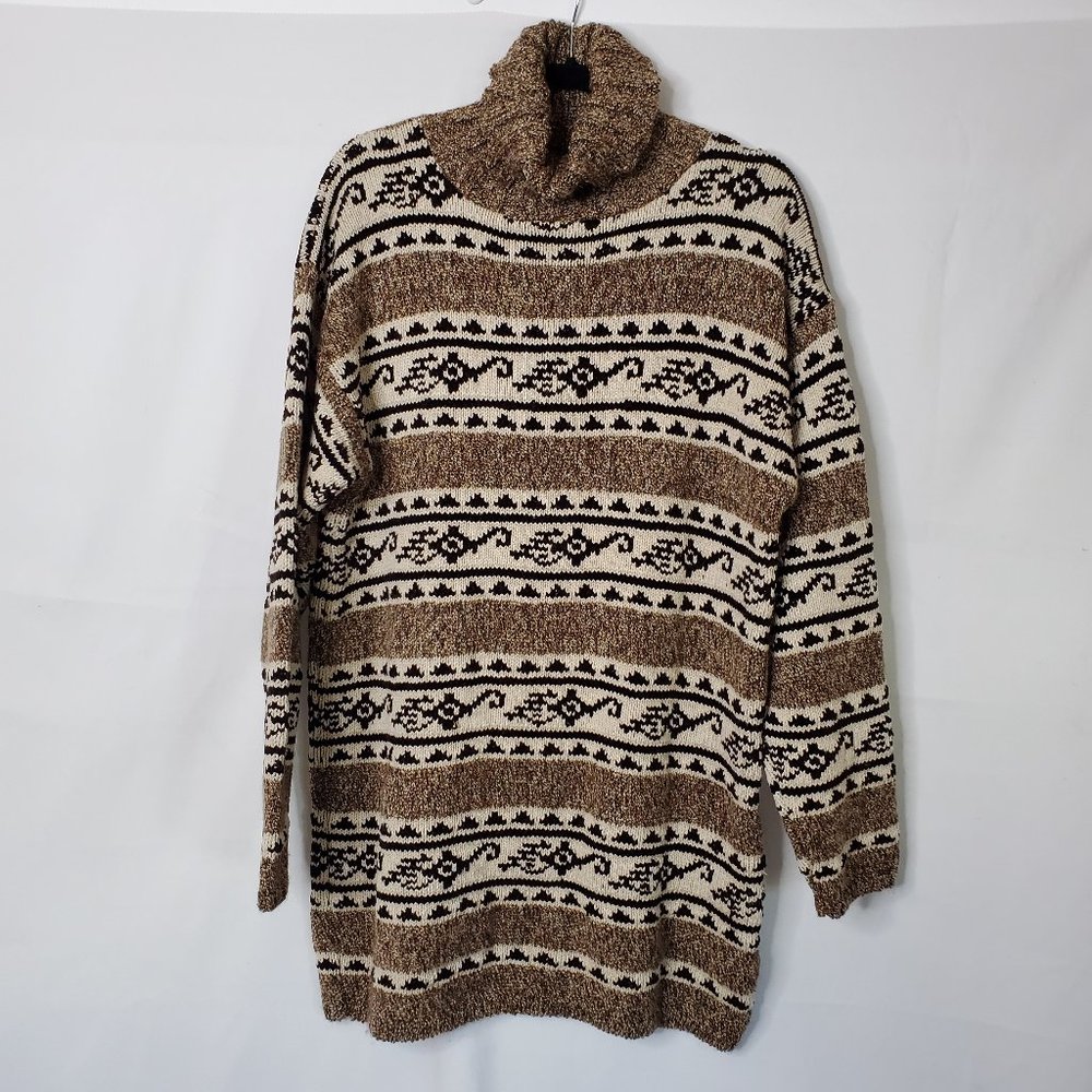 Coldwater Creek  Oversized Turtleneck Sweater M